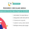 8Degree Circular Menu Responsive Circular Menu for WordPress
