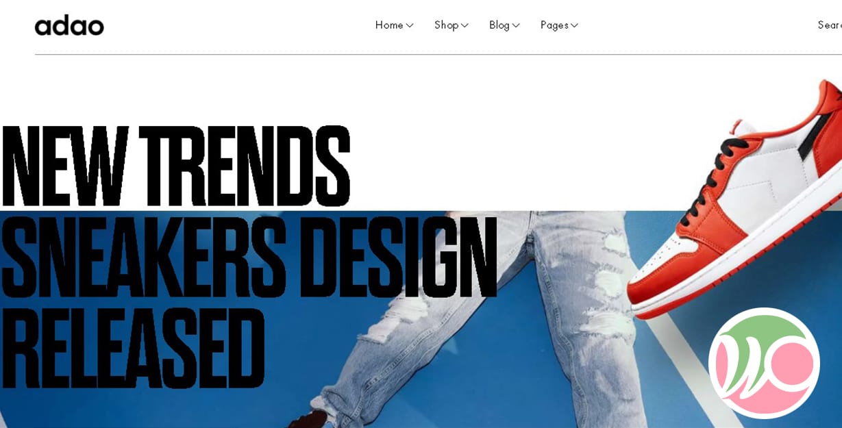 Adao Modern and Minimal Shopify Theme