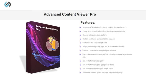 Advanced Content Viewer Pro for WordPress