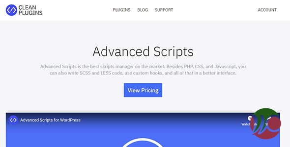 Advanced Scripts for WordPress