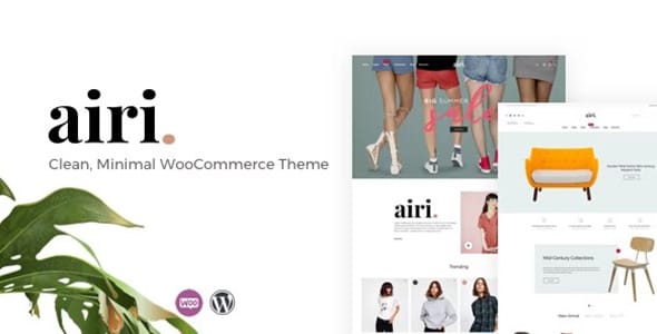 Airi Minimal WooCommerce Theme