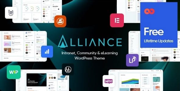 Alliance Intranet and Extranet BuddyPress WordPress Theme