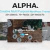 Alpha Dot Multi Purpose WordPress Theme