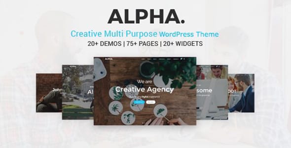 Alpha Dot Multi Purpose WordPress Theme