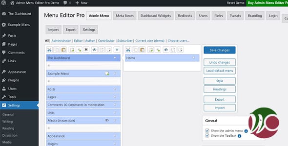 AME Toolbar Editor for WordPress
