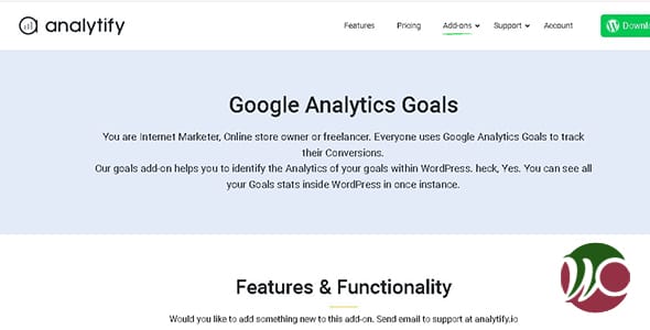 Analytify Goals for WordPress