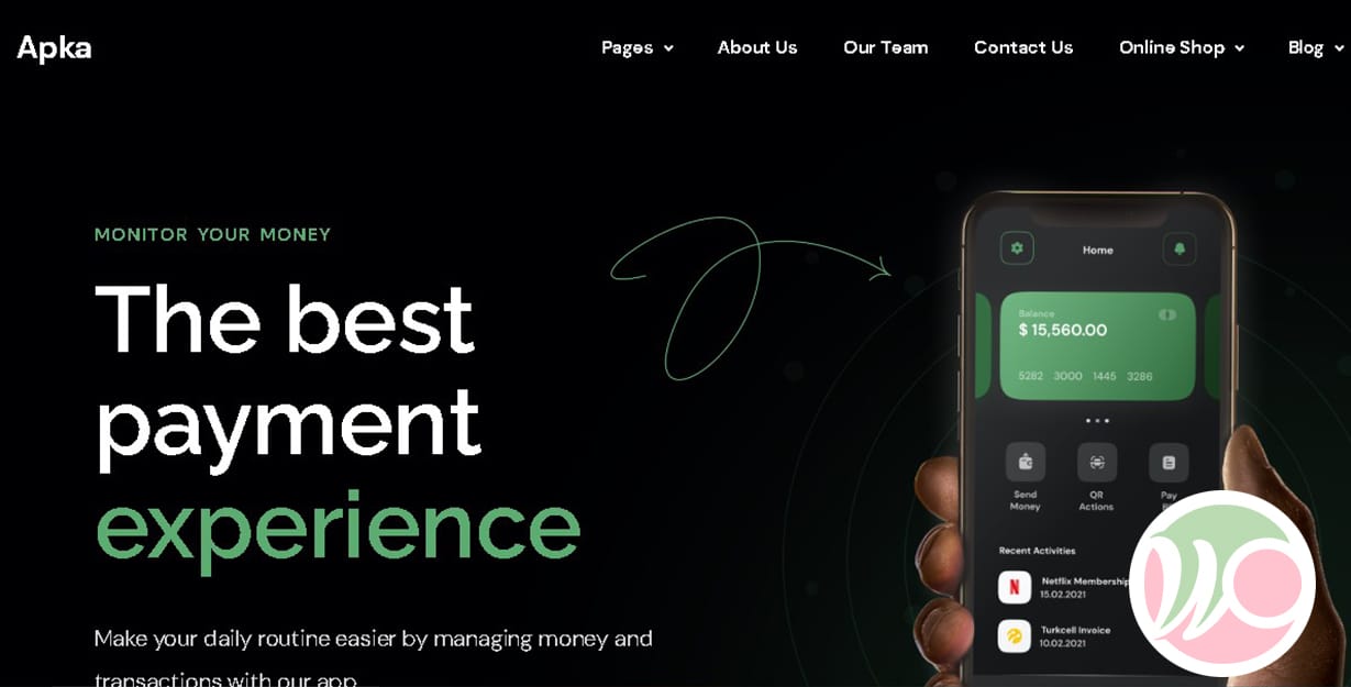 Apka Mobile App and IT Solutions WordPress Theme