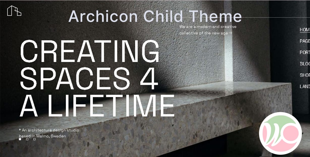 Archicon Child WordPress Theme