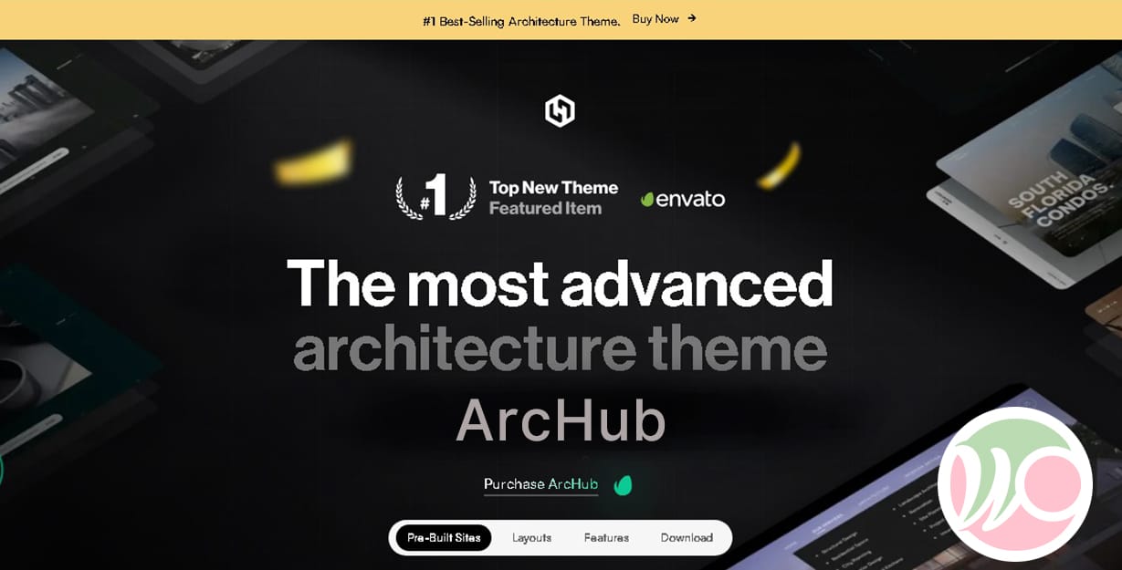 ArcHub Architecture and Interior Design WordPress Theme