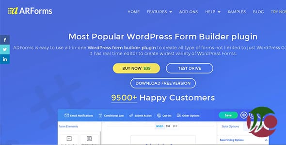 ARForms PayPal Addon for WordPress