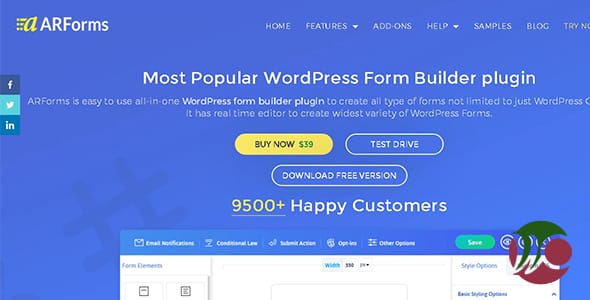 ARForms Premium WordPress Form Builder Plugin