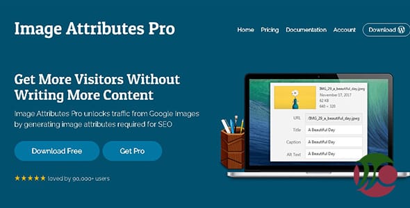 Auto Image Attributes Pro for WordPress