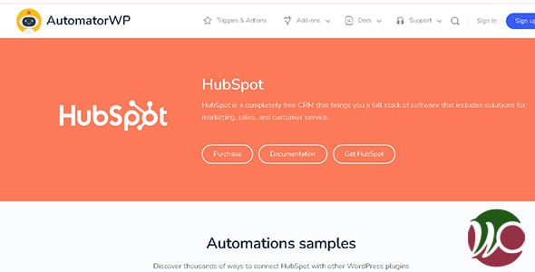 AutomatorWP HubSpot for WordPress