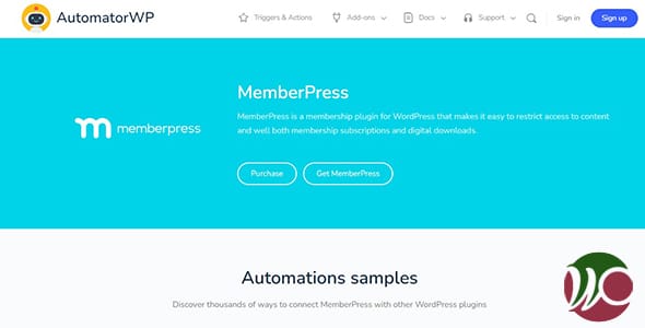 AutomatorWP MemberPress for WordPress