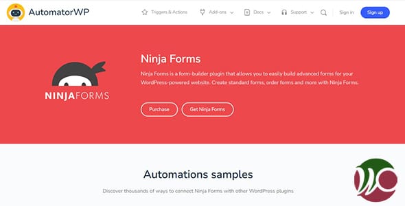 AutomatorWP Ninja Forms for WordPress