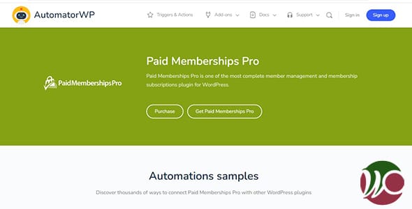 AutomatorWP Paid Memberships Pro for WordPress