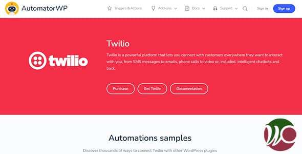 AutomatorWP Twilio for WordPress