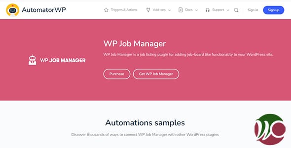AutomatorWP WP Job Manager for WordPress