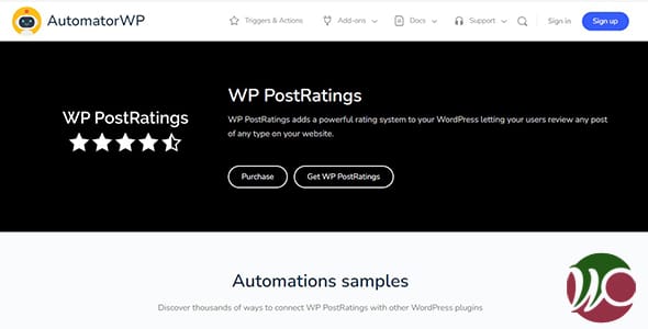 AutomatorWP PostRatings for WordPress
