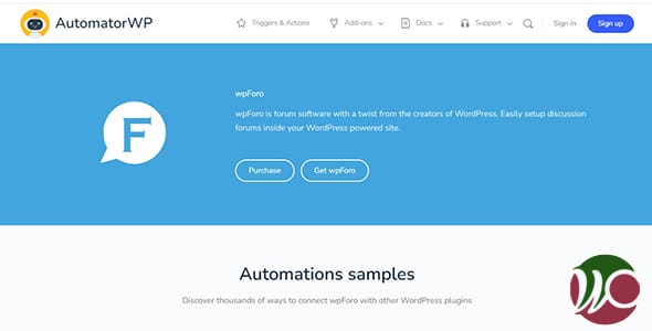 AutomatorWP wpForo for WordPress
