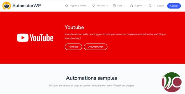 AutomatorWP Youtube for WordPress