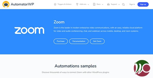 AutomatorWP Zoom for WordPress
