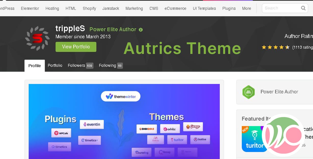Autrics Car Services and Auto Mechanic WordPress Theme