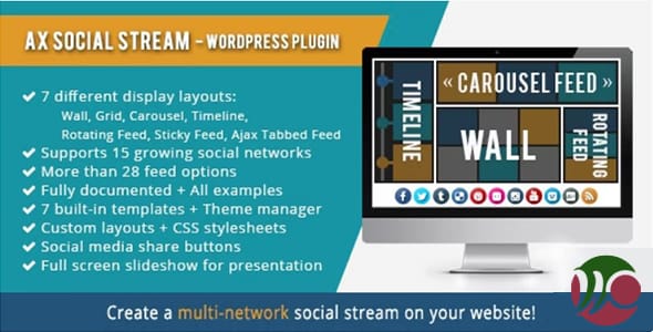 AX Social Stream for WordPress