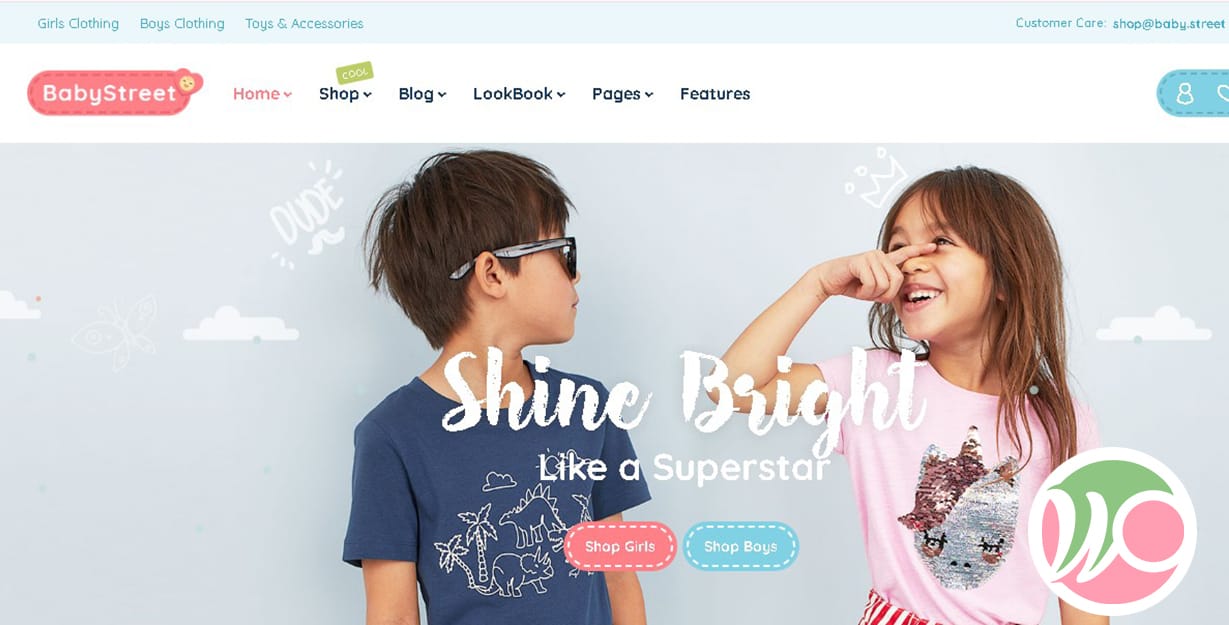 BabyStreet Kids Toys and Clothes Shops WooCommerce Theme