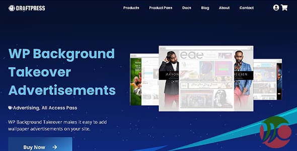 Background Takeover for WordPress