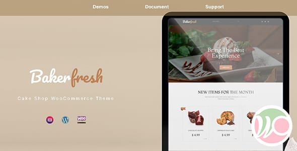 Bakerfresh Cake Shop WooCommerce Theme