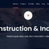 Bauer Construction and Industrial WordPress Theme