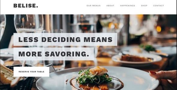 Belise WordPress Theme by Themeisle