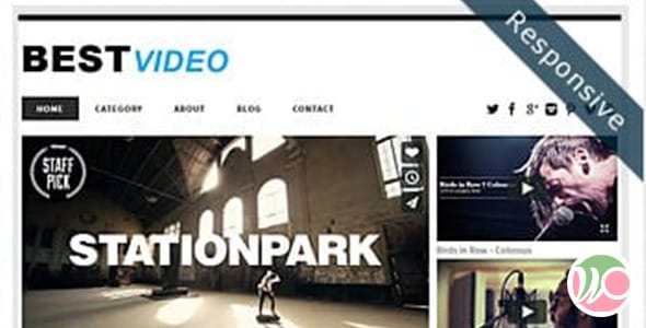 Best Video Responsive WordPress Theme by Dessign Themes