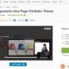 Beuh Responsive One Page Portfolio Theme