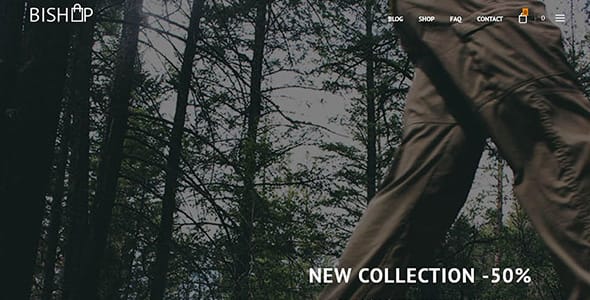 Bishop WordPress Theme by TeslaThemes