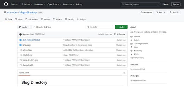 Blogs Directory for WordPress