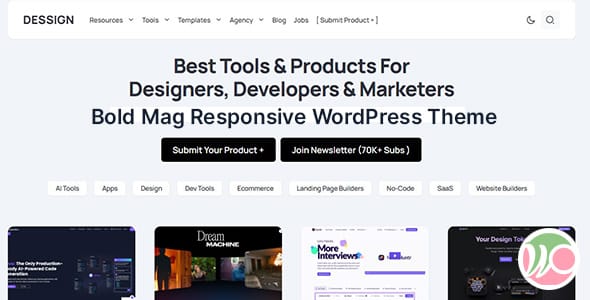 Bold Mag Responsive WordPress Theme by Dessign Themes