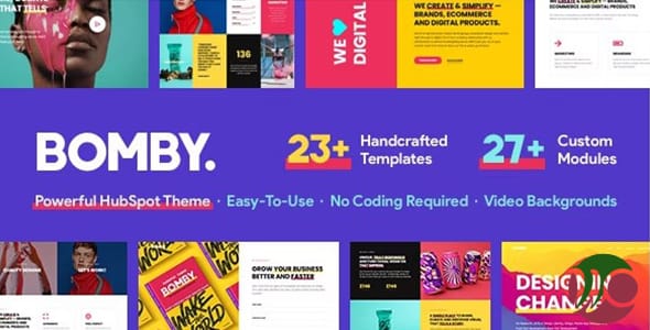 Bomby Creative Multi Purpose HubSpot Theme