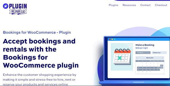 Bookings for WooCommerce