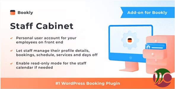 Bookly Staff Cabinet Add On for WordPress