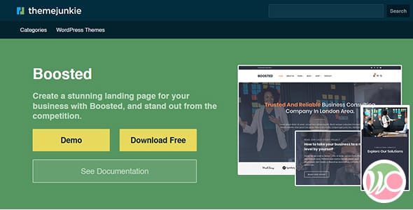 Boosted WordPress Theme by Theme Junkie