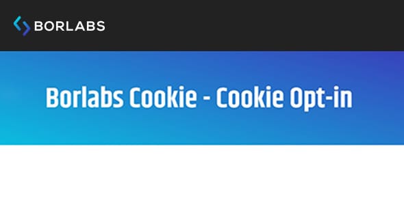 Borlabs Cookie Opt In for WordPress