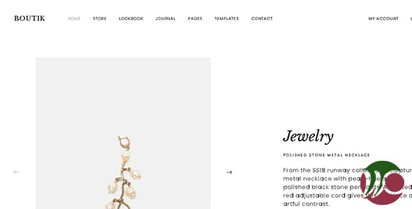 Boutik WordPress Theme by Zigzagpress