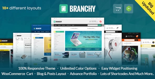 Branchy Opencart 3 and 2 Responsive Theme