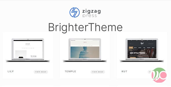 Brighter WordPress Theme by Zigzagpress