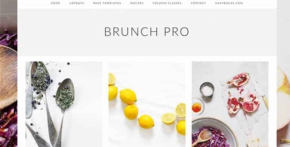 Brunch Pro WordPress Theme by Feast Design