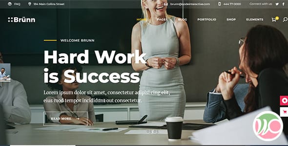 BrÃ¼nn Creative Agency Theme
