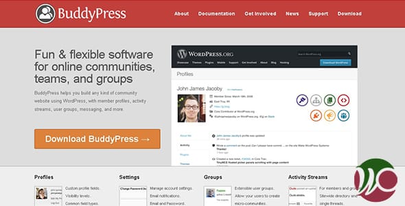 BuddyPress for WordPress