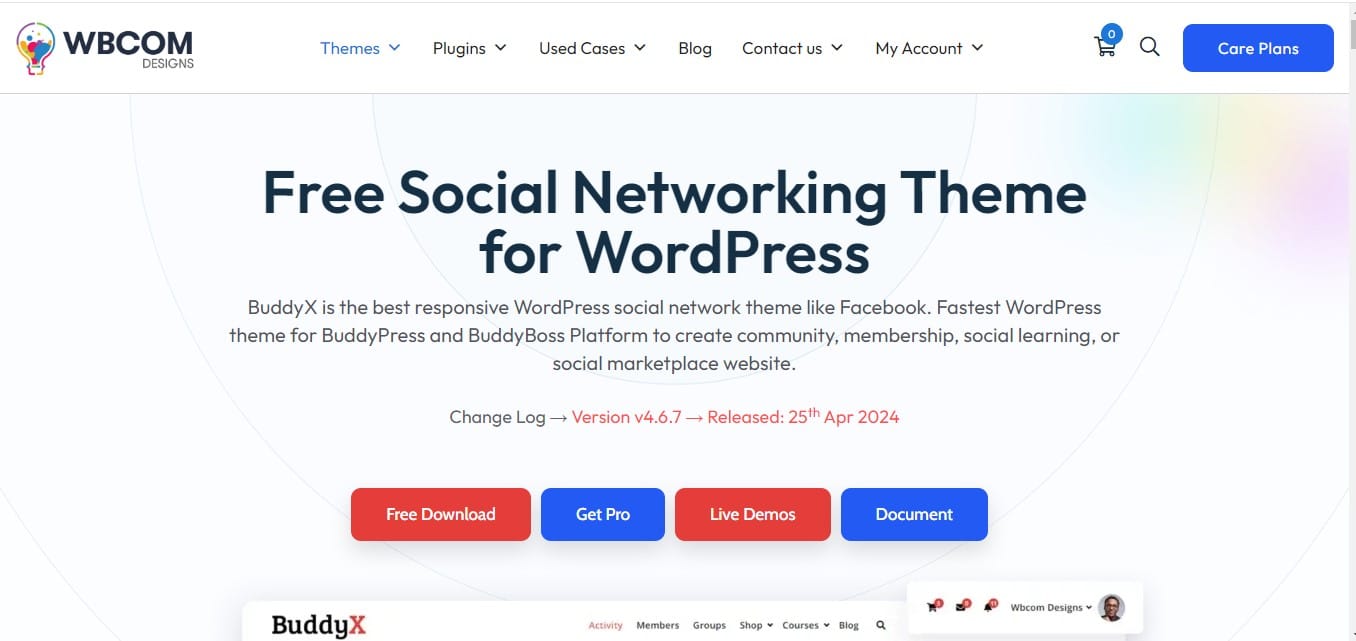 BuddyX Pro WordPress Theme by Wbcomdesigns